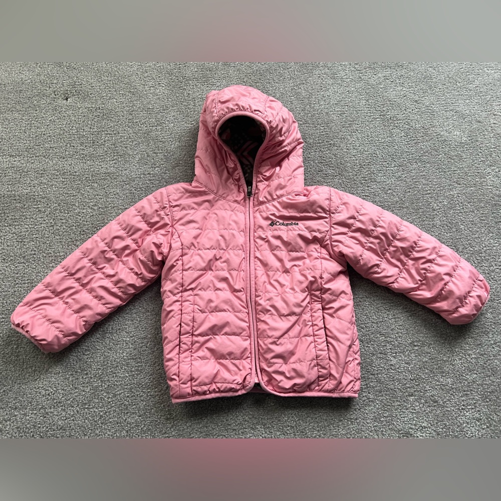 Columbia Double Trouble Toddler Jacket, Reversible